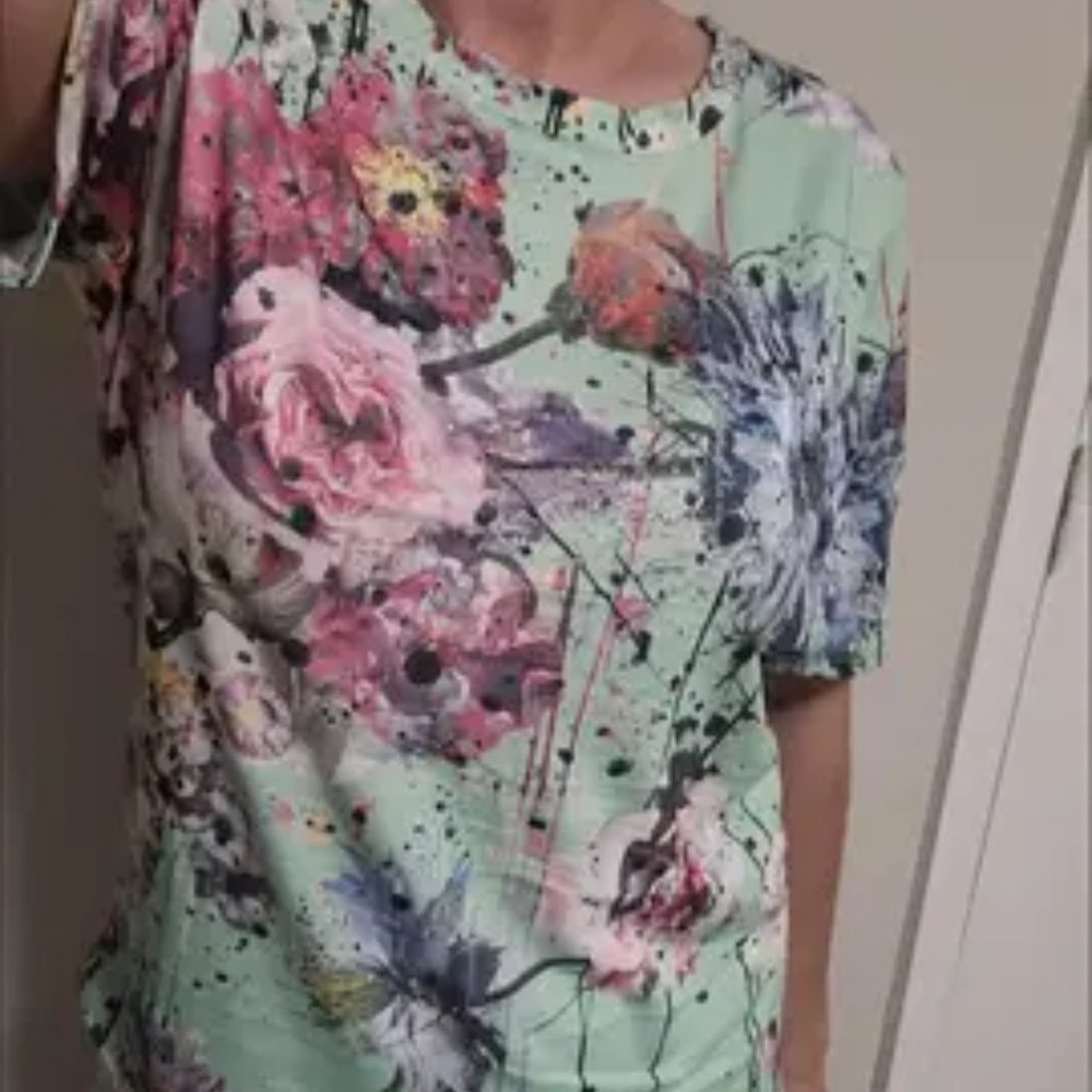 Casual Short Sleeve T-Shirt For Spring & Summer
